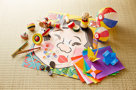 simsearch:700-00025922,k - Traditional Japanese toys Stock Photo - Premium Royalty-Free, Code: 622-09195370