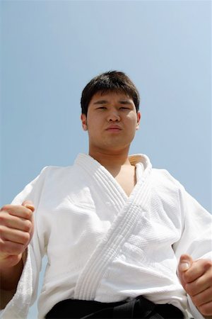 drilling (activity) - Portrait of a Karate Master Foto de stock - Sin royalties Premium, Código: 622-00947264