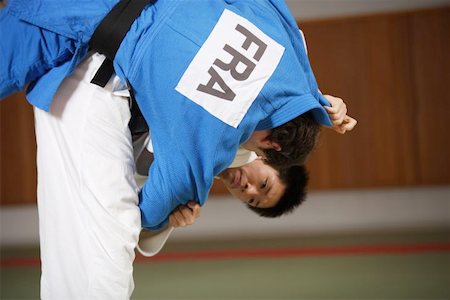 drilling (activity) - Two Men Competing in a Judo Match Foto de stock - Sin royalties Premium, Código: 622-00947278