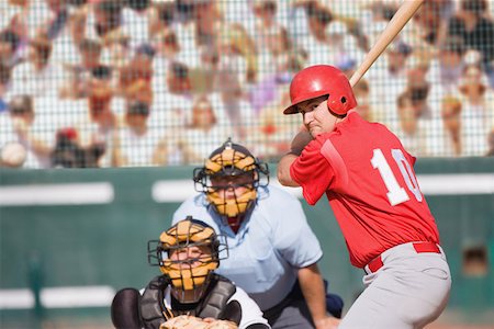 Baseballball player preparing to swing Stock Photo - Premium Royalty-Free, Code: 622-01283634