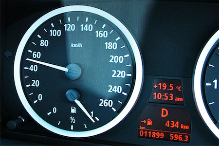 Speedometer Stock Photo - Premium Royalty-Free, Code: 622-02355484