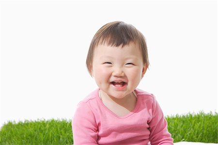 Japanese smiling baby boy Stock Photo - Premium Royalty-Free, Code: 622-02395636