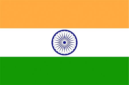 India National Flag Stock Photo - Premium Royalty-Free, Code: 622-03446294