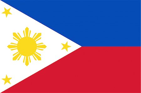 philippines - Philippines National Flag Stock Photo - Premium Royalty-Free, Code: 622-03446394