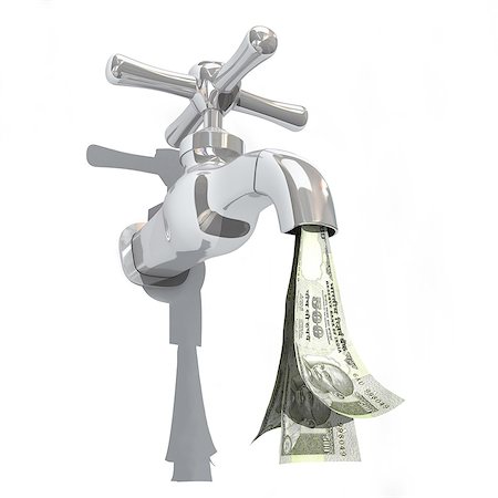 rupee - Indian five hundred rupee notes flowing from a faucet Stock Photo - Premium Royalty-Free, Code: 630-06724436