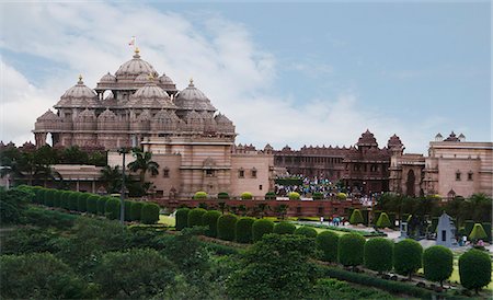 delhi - Temple, Akshardham, Delhi, India Stock Photo - Premium Royalty-Free, Code: 630-07071440