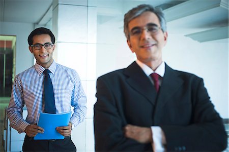simsearch:630-07071502,k - Two businessmen in an office Stock Photo - Premium Royalty-Free, Code: 630-07071451