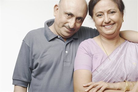 simsearch:630-01076466,k - Portrait of a mature couple smiling Stock Photo - Premium Royalty-Free, Code: 630-01079511