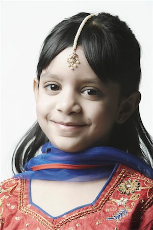 simsearch:700-02047006,k - Portrait of a girl smiling Stock Photo - Premium Royalty-Free, Code: 630-01129842