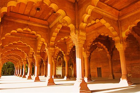 simsearch:862-03711843,k - Colonnade inside a fort, Red Fort New Delhi, India Stock Photo - Premium Royalty-Free, Code: 630-01191922