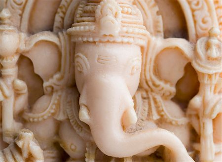 elephant god - Close-up of a figurine of Lord Ganesha Stock Photo - Premium Royalty-Free, Code: 630-01492278