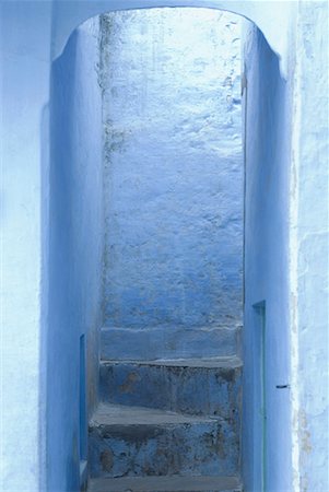 pushkar - Staircase of a house, Pushkar, Rajasthan, India Stock Photo - Premium Royalty-Free, Code: 630-01707742