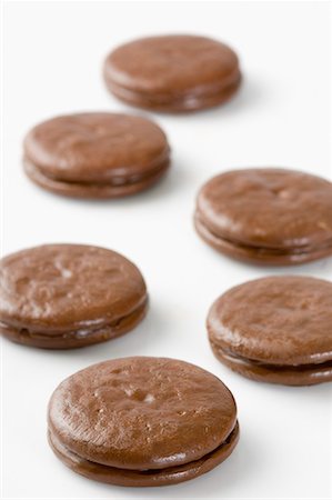 simsearch:630-01709492,k - Close-up of chocolate cookies Stock Photo - Premium Royalty-Free, Code: 630-01709517