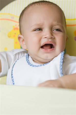 Close-up of a baby boy crying Stock Photo - Premium Royalty-Free, Code: 630-01709579