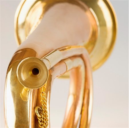 simsearch:630-01876048,k - Close-up of a bugle Stock Photo - Premium Royalty-Free, Code: 630-01876082