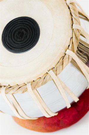 percussion instrument - Close-up of a tabla Stock Photo - Premium Royalty-Free, Code: 630-01876205