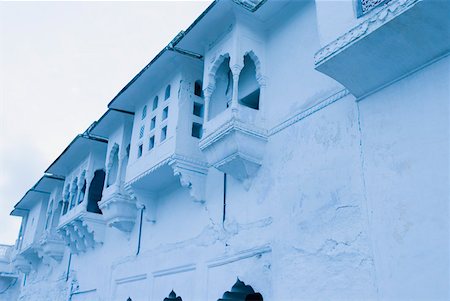 pushkar - Low angle view of a building, Pushkar, Rajasthan, India Stock Photo - Premium Royalty-Free, Code: 630-01872121
