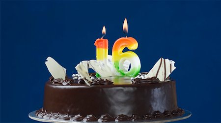 simsearch:630-02219911,k - Close-up of lit candles on a birthday cake Stock Photo - Premium Royalty-Free, Code: 630-02220681