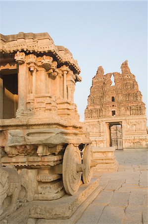 simsearch:630-03481463,k - Old ruins of a temple, Vittala Temple, Hampi, Karnataka, India Stock Photo - Premium Royalty-Free, Code: 630-03479170