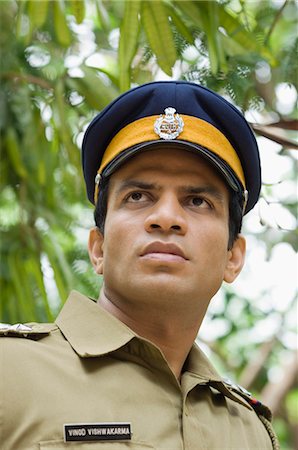 Close-up of a policeman Foto de stock - Sin royalties Premium, Código: 630-03479409