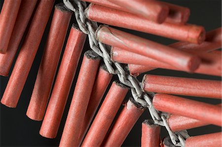 Close-up of firecrackers Stock Photo - Premium Royalty-Free, Code: 630-03480121