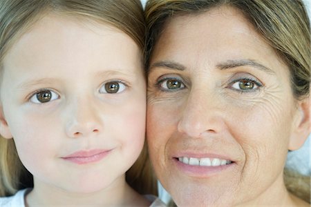 Grandmother and granddaughter, portrait Stock Photo - Premium Royalty-Free, Code: 632-05553547