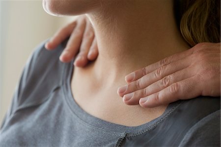 shoulder - Woman receiving shoulder massage Stock Photo - Premium Royalty-Free, Code: 632-05553974