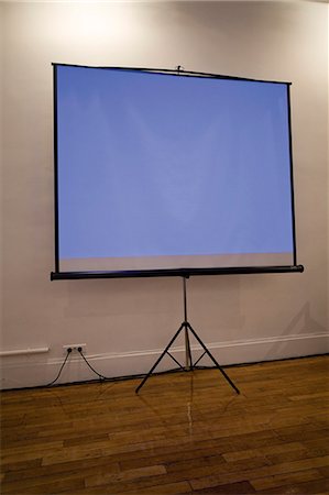 simsearch:632-05604064,k - Blank projection screen Stock Photo - Premium Royalty-Free, Code: 632-05604377