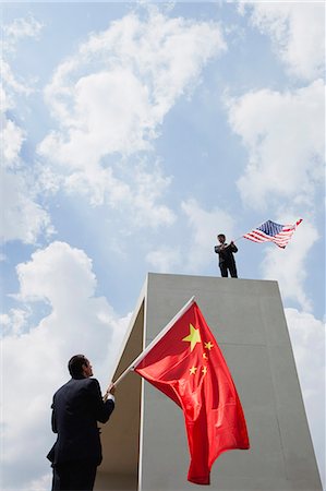 The United States faces China as competitive rival Stock Photo - Premium Royalty-Free, Code: 632-06118802