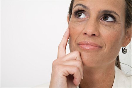 simsearch:632-05845617,k - Mature woman in thought Stock Photo - Premium Royalty-Free, Code: 632-06779115