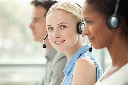 switchboard operator - Working in call center Stock Photo - Premium Royalty-Free, Code: 632-08001862
