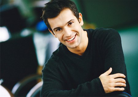 Man smiling, portrait Stock Photo - Premium Royalty-Free, Code: 632-01142691