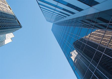 Skycrapers, low angle view Stock Photo - Premium Royalty-Free, Code: 632-01157316