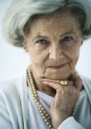 Senior woman, portrait Stock Photo - Premium Royalty-Free, Code: 632-01151965