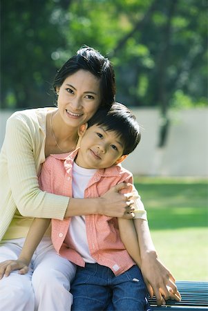 simsearch:632-05816381,k - Mother and son, portrait Stock Photo - Premium Royalty-Free, Code: 632-01271629