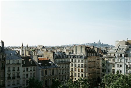 skyline buildings france - Rooftops, Paris, France Stock Photo - Premium Royalty-Free, Code: 632-02038651