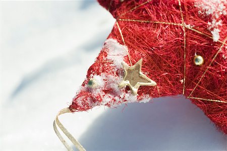 simsearch:632-06118429,k - Star Christmas ornament, cropped Stock Photo - Premium Royalty-Free, Code: 632-03027659