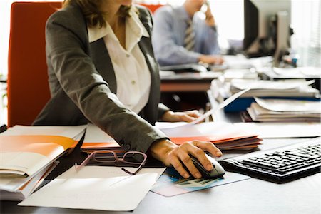 filing (organization) - People working in office, cropped Stock Photo - Premium Royalty-Free, Code: 632-03848057