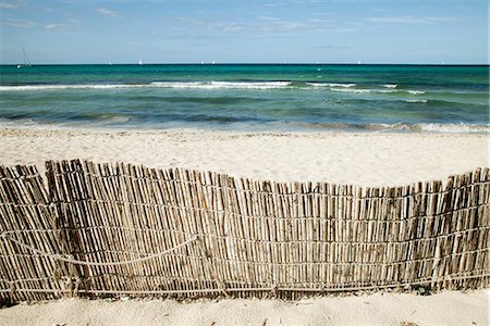 Tranquil beach scene Foto de stock - Sin royalties Premium, Código: 633-06406525