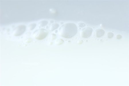 Milk bubbles, extreme close-up Stock Photo - Premium Royalty-Free, Code: 633-01715797