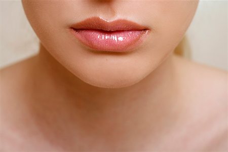 Beauty shot of woman's lips Stock Photo - Premium Royalty-Free, Code: 644-01437093