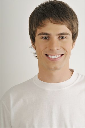 simsearch:644-02152735,k - Young male adult face;smiling Stock Photo - Premium Royalty-Free, Code: 644-02152757