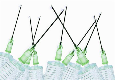 Close up of syringes Foto de stock - Sin royalties Premium, Código: 649-05802219