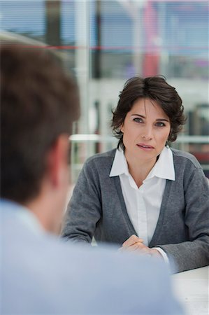 simsearch:649-06000952,k - Business people talking in meeting Stock Photo - Premium Royalty-Free, Code: 649-06000882