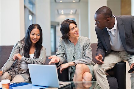 simsearch:649-06000952,k - Business people working together Stock Photo - Premium Royalty-Free, Code: 649-06040691