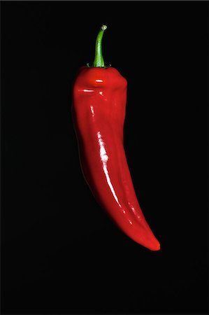 pepper - Close up of red chili pepper Stock Photo - Premium Royalty-Free, Code: 649-06165092