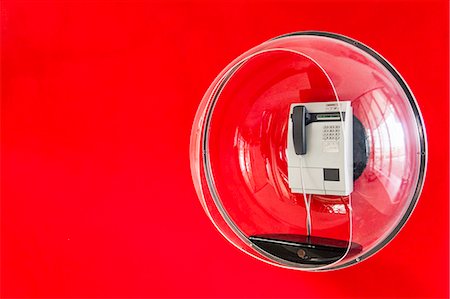 Telephone in decorative plastic bubble Stock Photo - Premium Royalty-Free, Code: 649-06622994