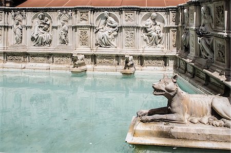 fountain - Fountain of Joy, Siena, Italy Stock Photo - Premium Royalty-Free, Code: 649-06829882