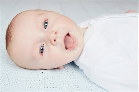Baby sticking out tongue Stock Photo - Premium Royalty-Free, Code: 649-07064500