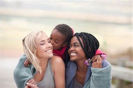 Portrait of gay couple with child Stock Photo - Premium Royalty-Free, Code: 649-07437427